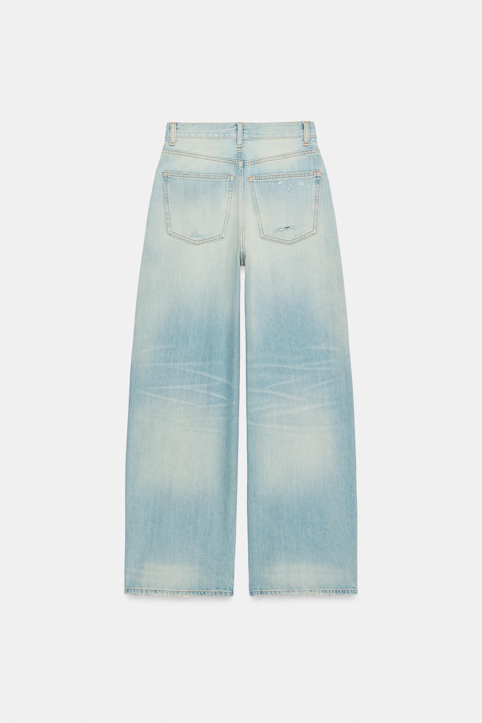 TRF HIGH RISE EXTRA WIDE LEG JEANS
